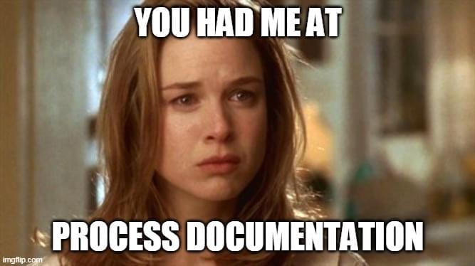 you-had-me-at-process-documentation
